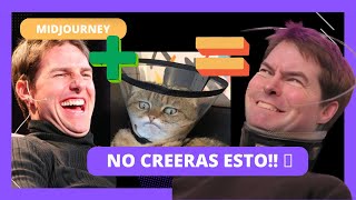 Como COMBINAR 2 IMAGENES 🏞️🌄 CON UNA IA muy FACIL y en 5 minutos!! (MIDJOURNEY)