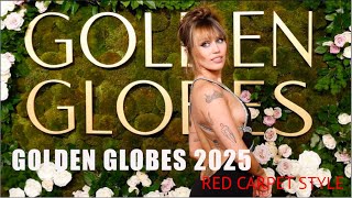 GOLDEN GLOBES 2025 Red Carpet Style - 4K