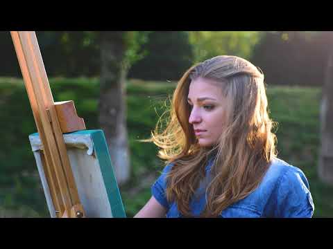 MEEDEN Tripod Field Painting Easel with Carrying Case - Solid Beech Wood Universal Tripod Easel