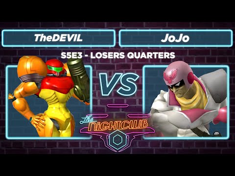 The Nightclub S5E3: JoJo vs TheDEVIL - Losers Quarters SSBM
