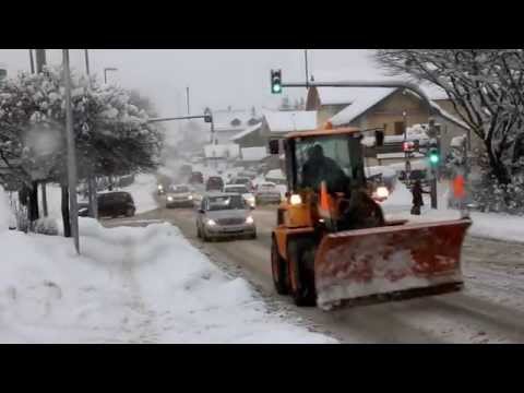 Holzkirchen versinkt im Schnee