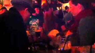 Matt Hensley playing with the Devil Makes Three, Cleveland 2012