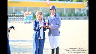 Perle Van Dorpheide & Ibrahim Yousuf Al Mahmoud - CSI3* 1.40m Borgo La Caccia - Winner
