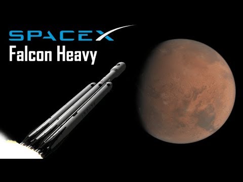 SpaceX Falcon Heavy Mars Explore Mission in KSP (RO+Principia)