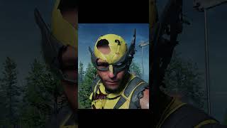 スパイダーマン、ウルヴァリン　マスク破れる #スパイダーマン #ウルヴァリン #アベンジャーズ #マーベル