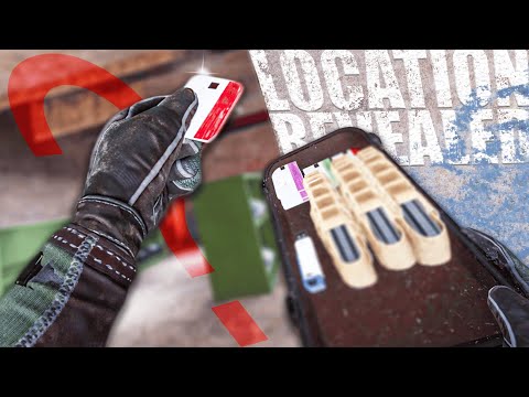 WHERE TO FIND ALL THE RED KEYCARDS!