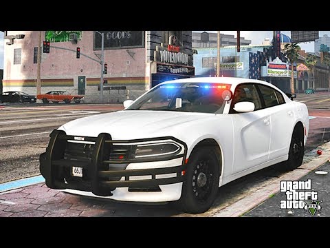 GTA 5 MODS LSPDFR 979  - CITY CHARGER PATROL!!! (GTA 5 REAL LIFE PC MOD)
