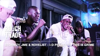 Stormzy, JME &amp; Novelist - i-D presents: THIS IS GRIME | in Conversation at Rough Trade East, London