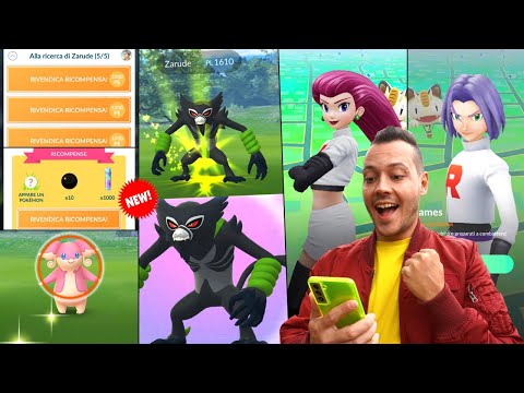 CATTURO ZARUDE su Pokémon GO