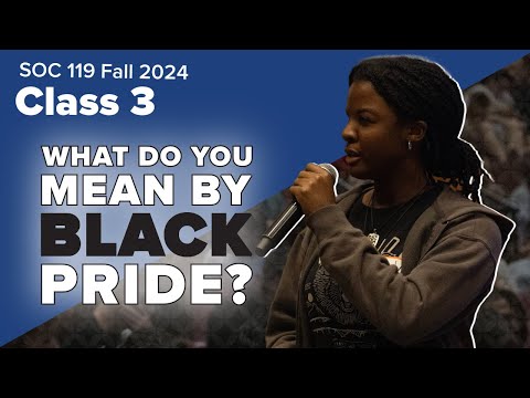 Black Pride | Black American Culture Lecture | Guest: Dr. Laurie Mulvey | 24FA Class #3 Full Lecture