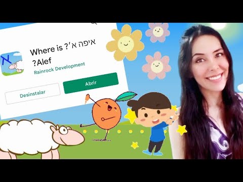 🔠 ONDE ESTÁ O ALEPH א? Alfabeto Hebraico Moderno para Crianças🪁