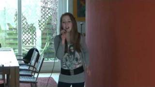 Karlijn Verhagen sings &quot;Three Days in a Row&quot; (Anouk)