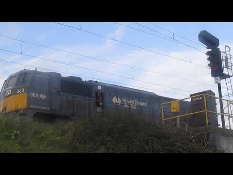 IE 071 Class Locomotive 080 On The Loco Hauled Spoil Train 080 Fulll 071 Class Loco Start Up Enjoy !