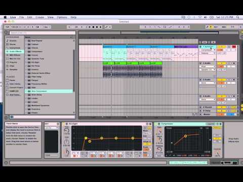 Ableton Live 9 Tutorial: How to use Sidechain compression