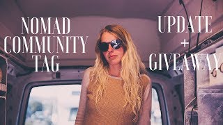 VANLIFE Community TAG | YouTube, Trolls, etc | UPDATE | GIVEAWAY