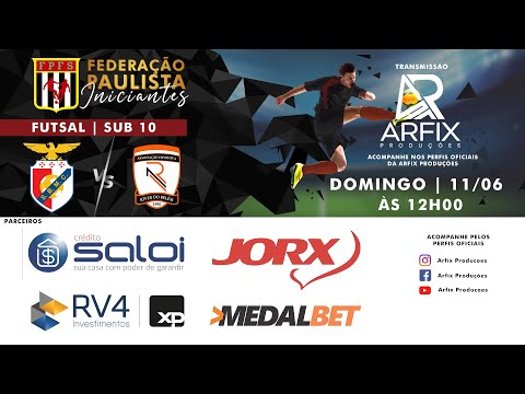 BENFICA x RIVER DO BELEM - FUTSAL | SUB 10