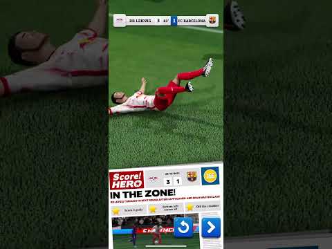 SCORE! HERO 2 - Level 166 Walkthrough - 3 Stars ⭐️⭐️⭐️ #scorehero2