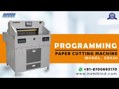 ZX5208T Hydraulic Paper Cutting Machine