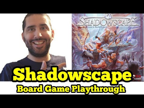 Shadowscape board game playthrough