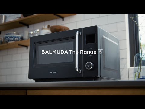 単機能レンジ BALMUDA The Range S ブラック KRN01JP-BK [20L