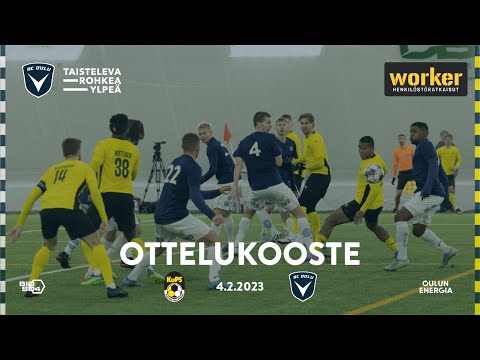 ACOTV: Worker ottelukooste KuPS - AC Oulu 4.2.2023 (Liigacup)