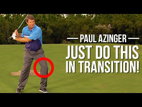 Paul Azinger: DO THIS IN TRANSITION and CREATE SEPARATION in the Downswing