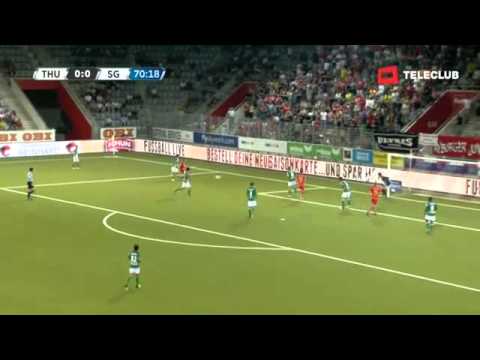 FC Thun vs FC St.Gallen 0-1 / Raiffeisen Super League / 18.08.2012