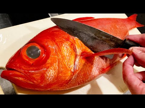 RED SEA BREAM - Japanese Street Food Grilled and Sashimi Seafood