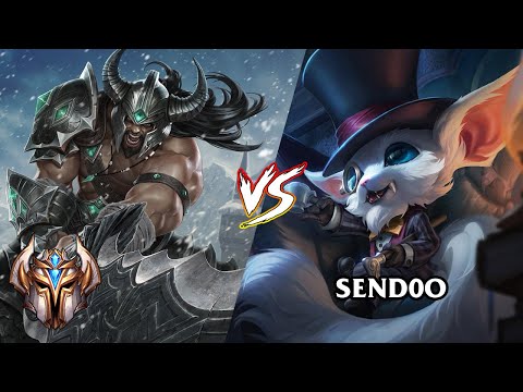 [EUW] CHALLENGER TRYNDAMERE ''RANGERZX'' VS ''SEND0O'' GNAR - TopLane Kingdom