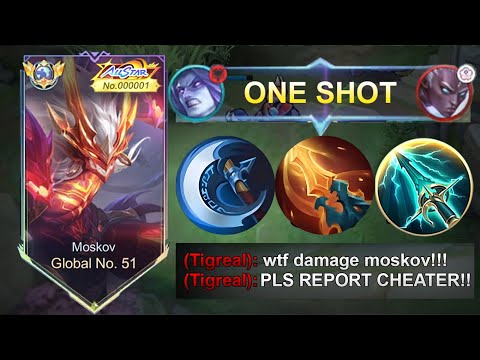 GLOBAL MOSKOV BEST 1 HIT BUILD 2026!! (100% BROKEN) - MLBB