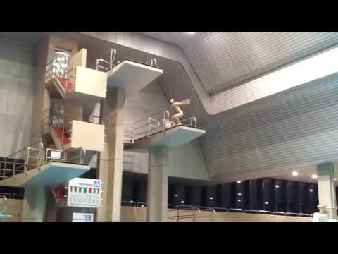 Sprung vom 3 aufs 5 Meter und von 7,5 Meter aufs 10 Meter !!!!!