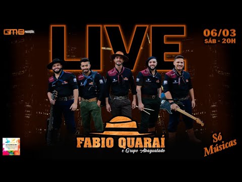 Live - Fabio Quarai e Grupo Abagualado - Só Músicas