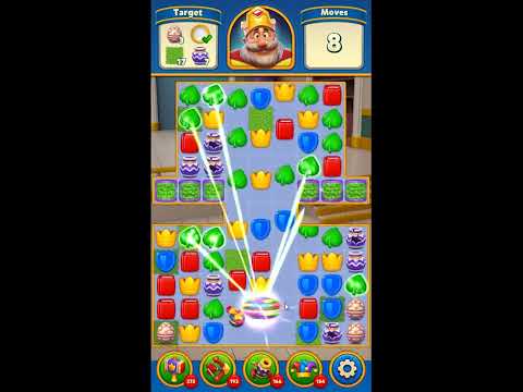 Royal Match Level 6524 - NO BOOSTERS GAMEPLAY 👑 | SKILLGAMING ✔️