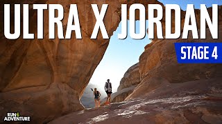 Ultra X Jordan Stage 4: canyon climbs and desert heat | 220km ultra marathon in Wadi Rum Desert