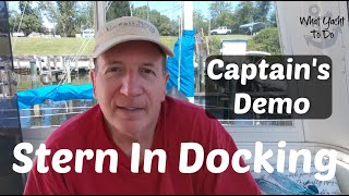 Stern In Docking at Belhaven, North Carolina (Great Loop Route #114) | What Yacht To Do
