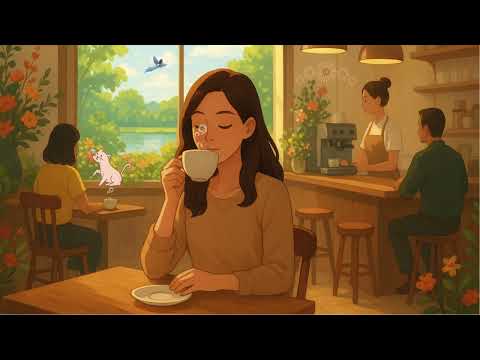 ☕✨ Lofi Café: Relaxe, Estude e Inspire-se com um Dia Ensolarado | Trilha Serena 🌿🎶