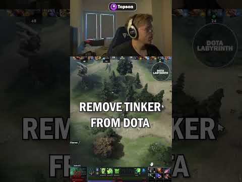 Topson about Tinker! This hero is broken #dota2