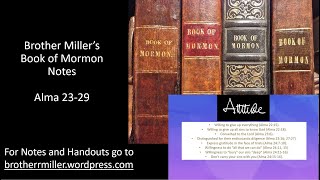 Come, Follow Me - Alma 23-29