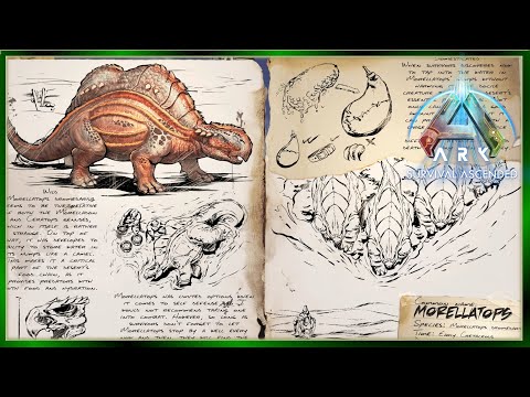 Ark Basics Morellatops - Ark: SA - BEST Early Scorched Earth Tame you can get!