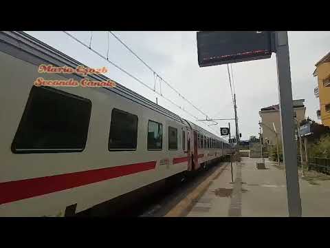 Intercity 729 E403 livrea Sun Roma Termini-Siracusa