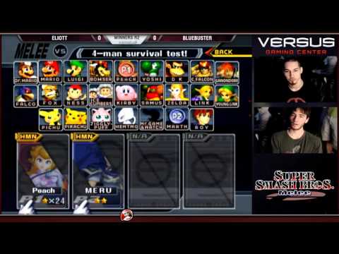 12/6/15 - Versus Melee Weekly - Eliott (Peach) vs BlueBuster (Marth)