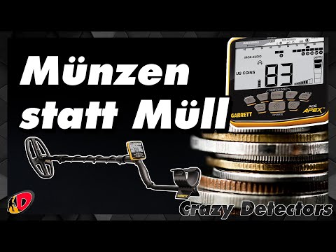 🔎💰 Mit dem Garrett ACE Apex den Schrott ausblenden und coole Schätze finden! Kronkorken ade 🍻👋
