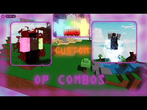Ability Wars Best Custom Combos! 2025 | Roblox