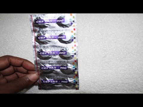 Ceftas 200 tab review/ cefixime uses, side effects, ingredie...