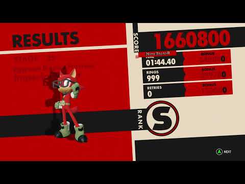 SONIC FORCES - Stage 25: (Eggman Empire Fortress) Imperial Tower All Number Rings