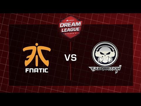 Fnatic vs Execration - Game 1 - CORSAIR DreamLeague - Season 9