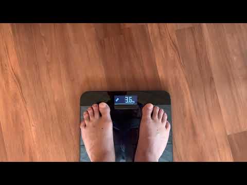 Amazfit Smart Scale, Digitale Personenwaage mit hoher Messgenauigkeit