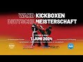 Deutsche Meisterschaft 2024 - WAKO Kickboxen - Ring - Vollkontakt & K1