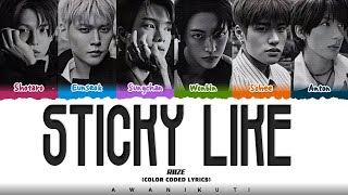Download lagu RIIZE 'Sticky Like' Lyrics (라이즈 Sticky Like 가사) (Color Coded Lyrics) mp3