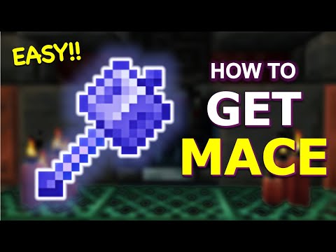 How to Get MACE in Minecraft 1.21 EASILY!!